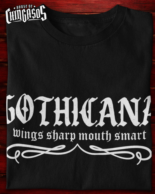 Gothicana Wings Sharp Mouth Smart T-Shirt