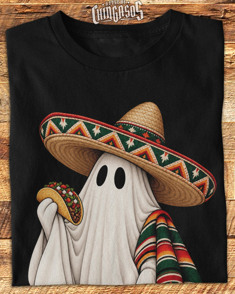 Me Ghosta Tacos Halloween T-Shirt