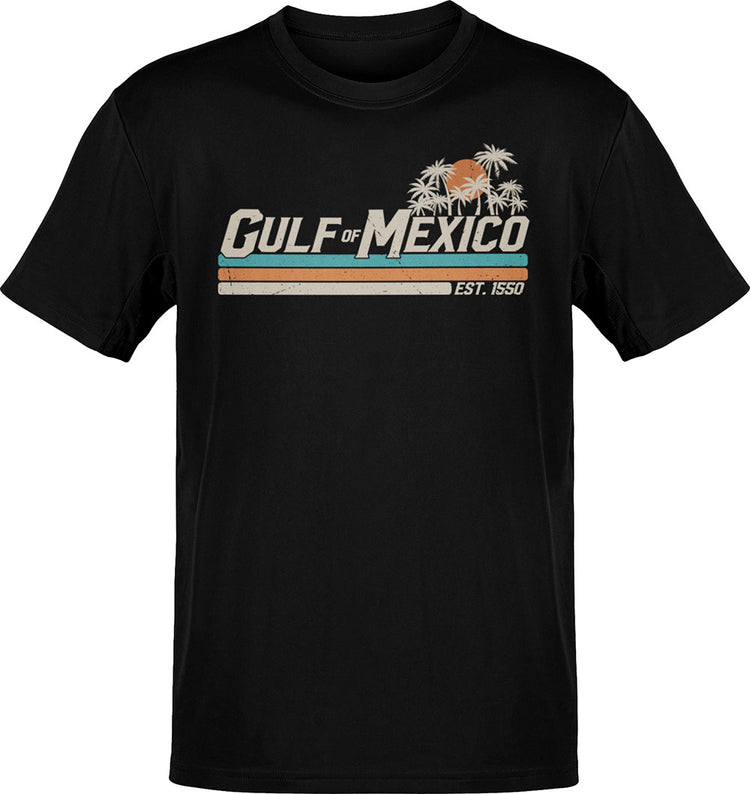 Gulf Of Mexico Classic Surf T-Shirt