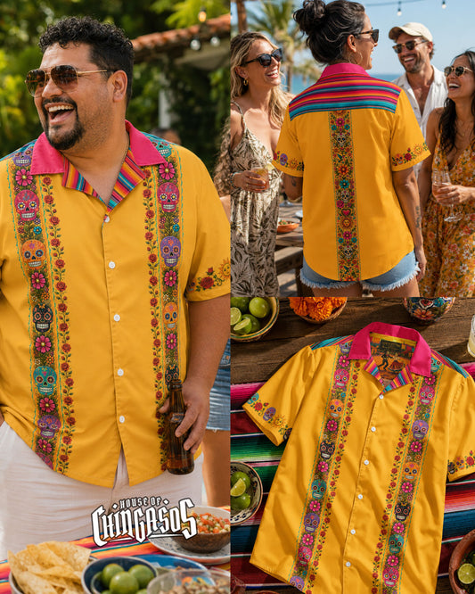 Flores Del Sol Guayabera