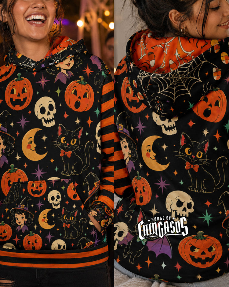 Creepy But Cute Vintage Halloween Hoodie