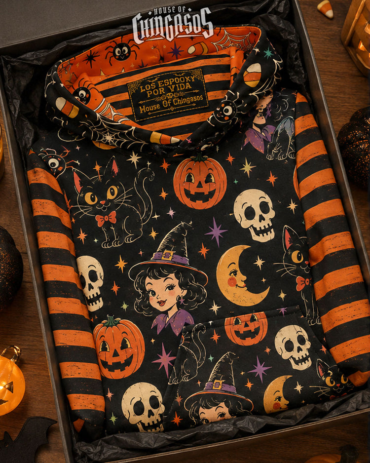 Creepy But Cute Vintage Halloween Hoodie