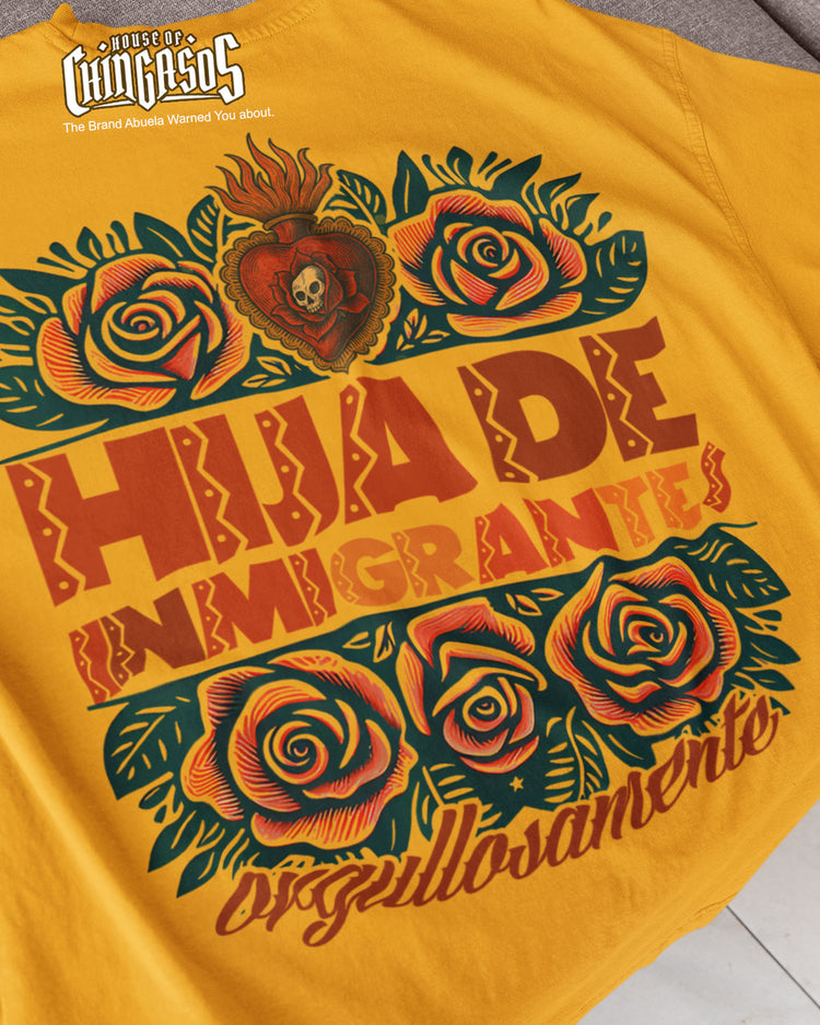 Hija De Immigrantes Orgullosamente Tee
