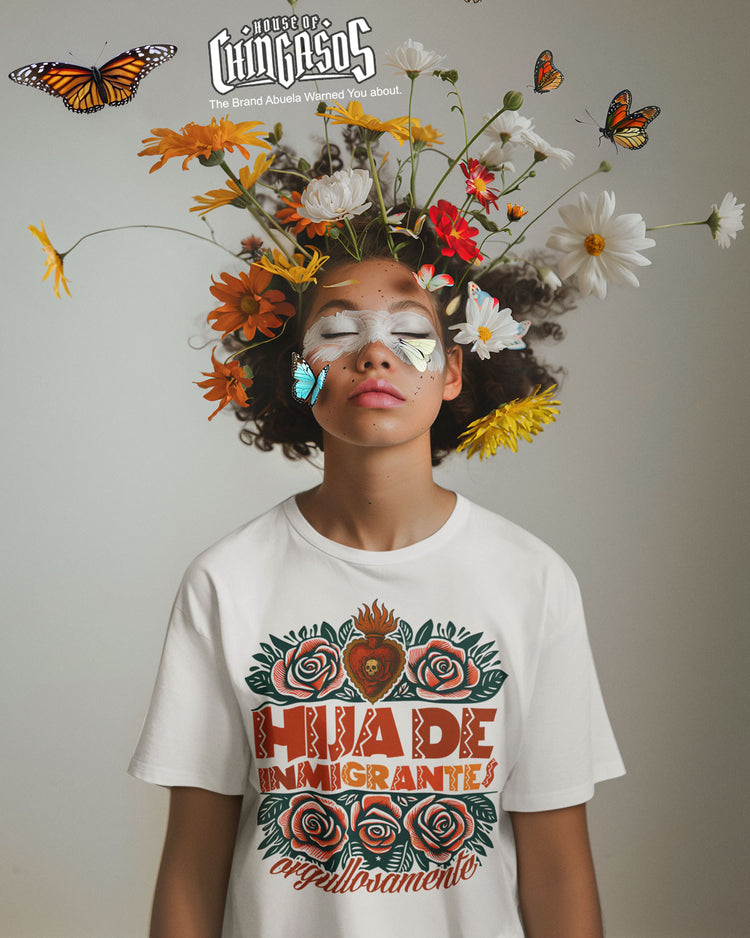 Hija De Immigrantes Orgullosamente Tee