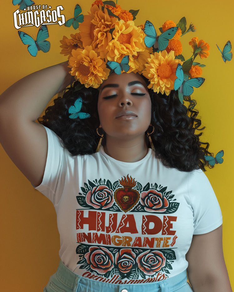 Hija De Immigrantes Orgullosamente Tee