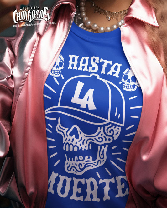 Hasta LA Muerte Royal Blue T-Shirt