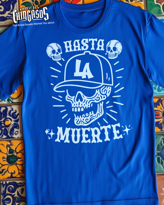 Hasta LA Muerte Royal Blue T-Shirt