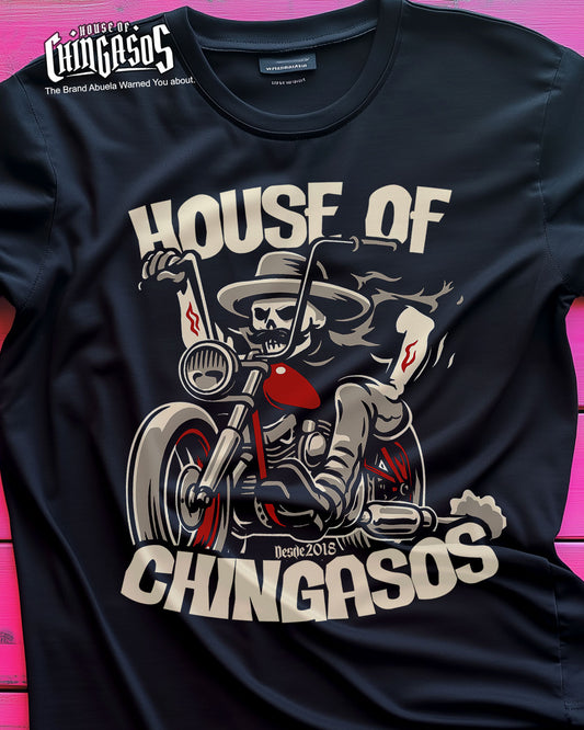 House Of Chingasos Biker T-Shirt