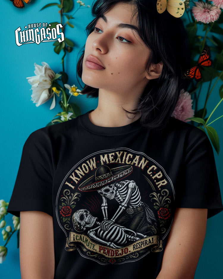 C.P.R Calmate Pendejo Respira T-Shirt