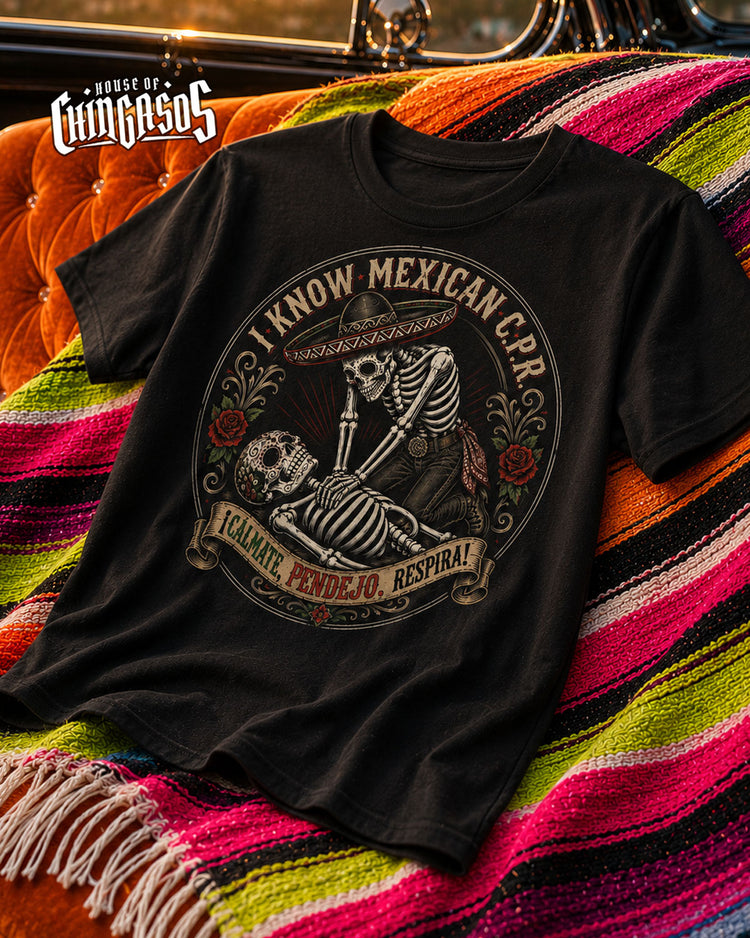 C.P.R Calmate Pendejo Respira T-Shirt