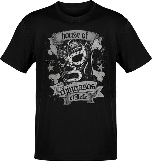 House Of Chingasos™ Luchador El Jefe T-Shirt
