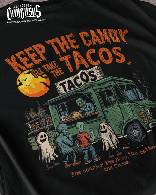 Keep The Candy - Halloween Tacos T-Shirt
