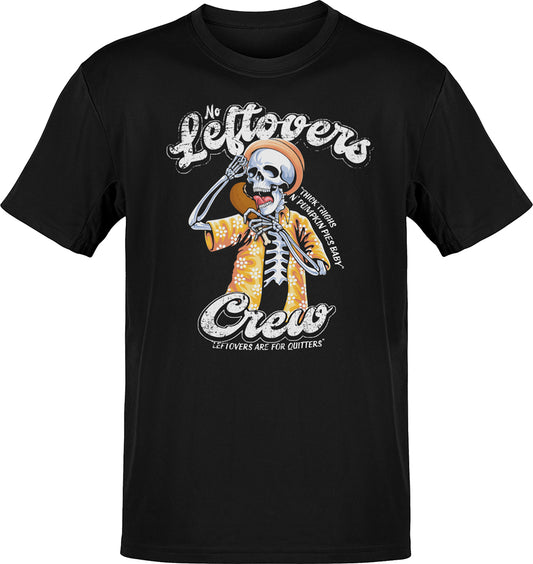 Premium No Leftovers Crew Skull T-shirt