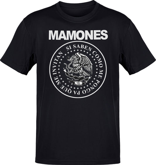 Mamones Rock Chingon Greaser T-Shirt