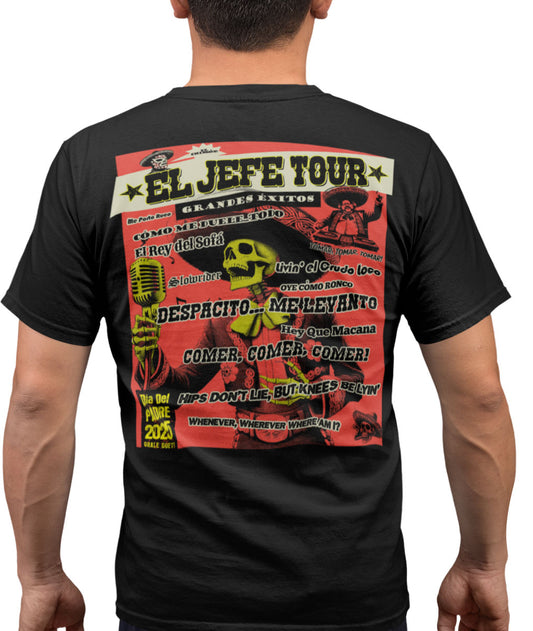 El Jefe Tour Greatest Hits T-Shirt ( Back Print )