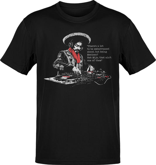 Mariachi Mexicano Proud Stencil T-Shirt