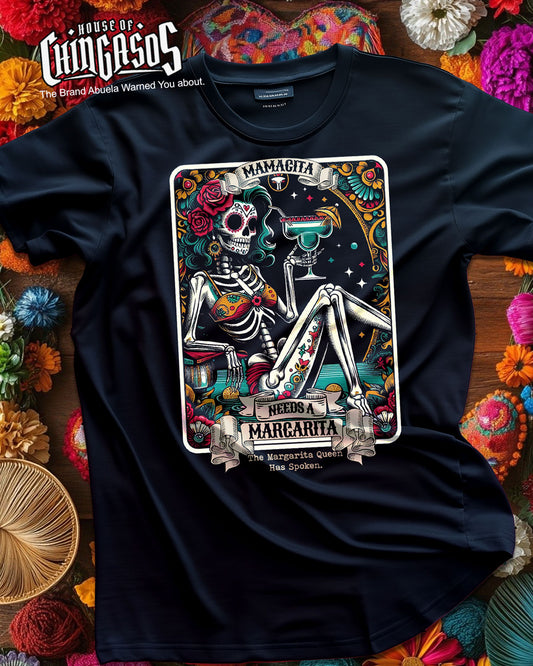 Mamacita Needs A Margarita Loteria T-Shirt