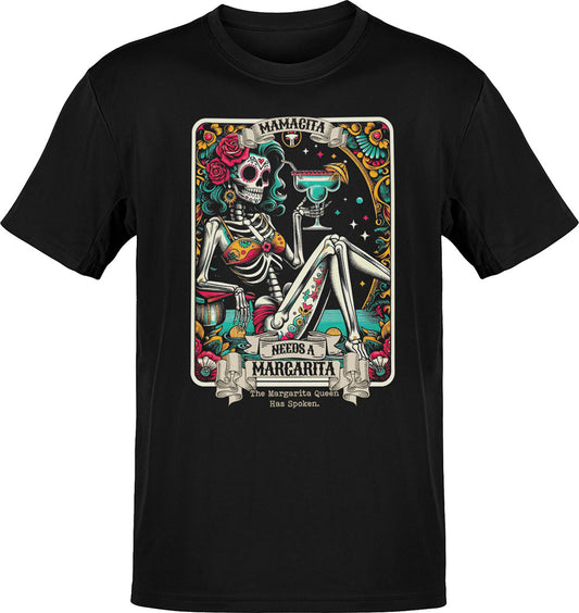 Mamacita Needs A Margarita Loteria T-Shirt