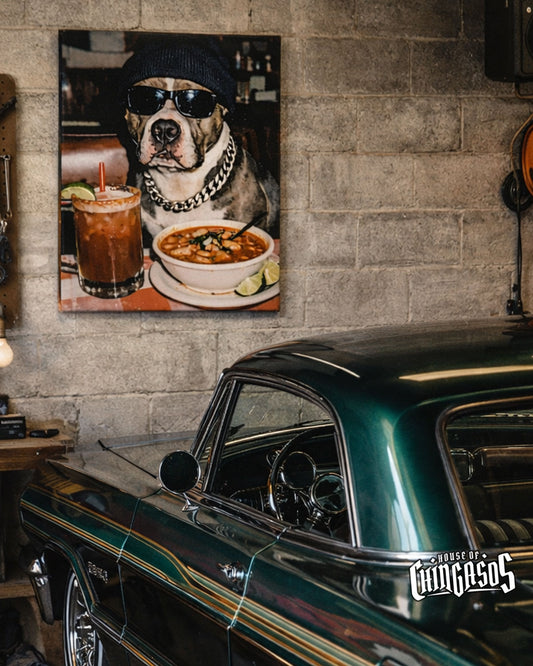 El Crudo Cantina Canvas 16" * 20"