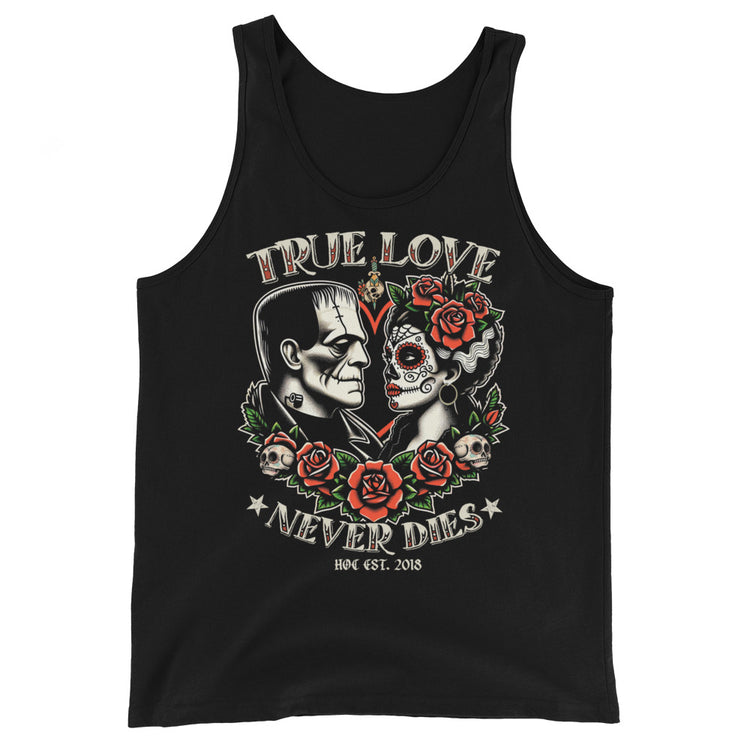 True Love Never Dies old School Tattooed Art Men's Tank ( In Stock 2/8/25)