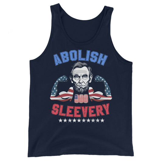 Abolish Sleevery 4th Of July Men's Tank Top