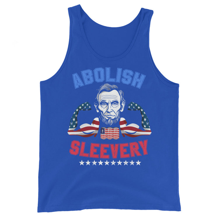 Abolish Sleevery 4th Of July Men's Tank Top