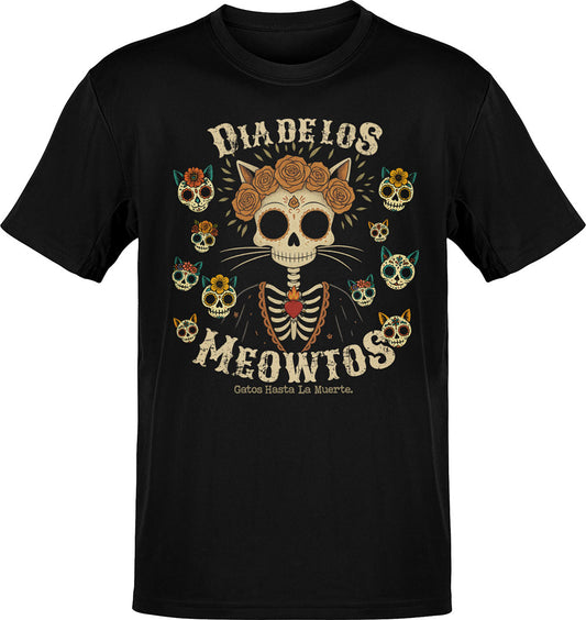 Dia De Los Meowtos Gatos T-Shirt