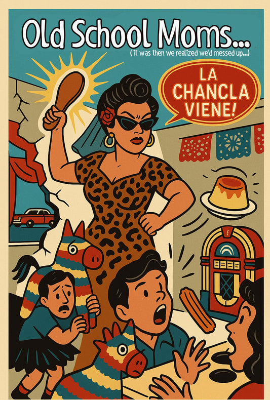 Old School Moms Make Awesome Kids Mother's Day Card