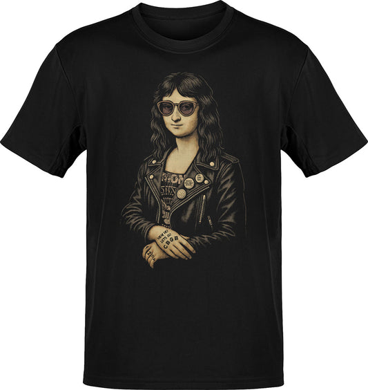 Ramona Lisa Is A Punk Rocker Art T-Shirt