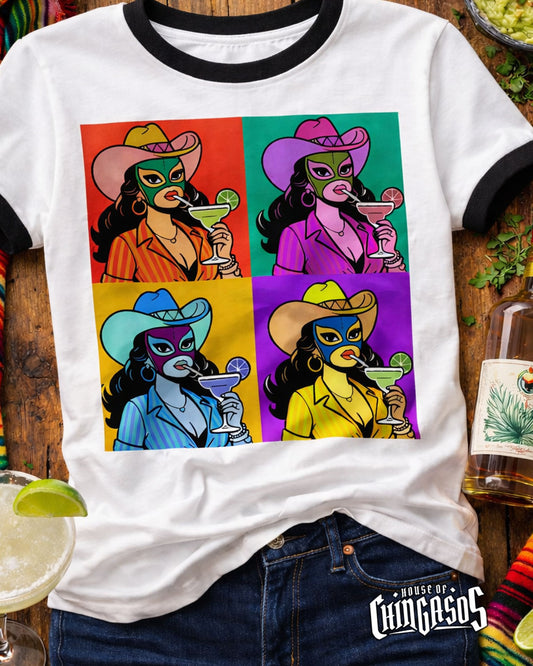 Margarita Mama Vintage Ringer Tee