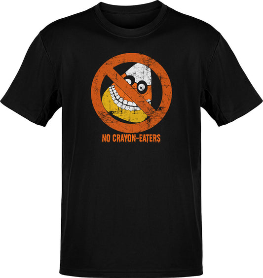 No Crayon Eaters Anti Candy Corn Halloween T-Shirt