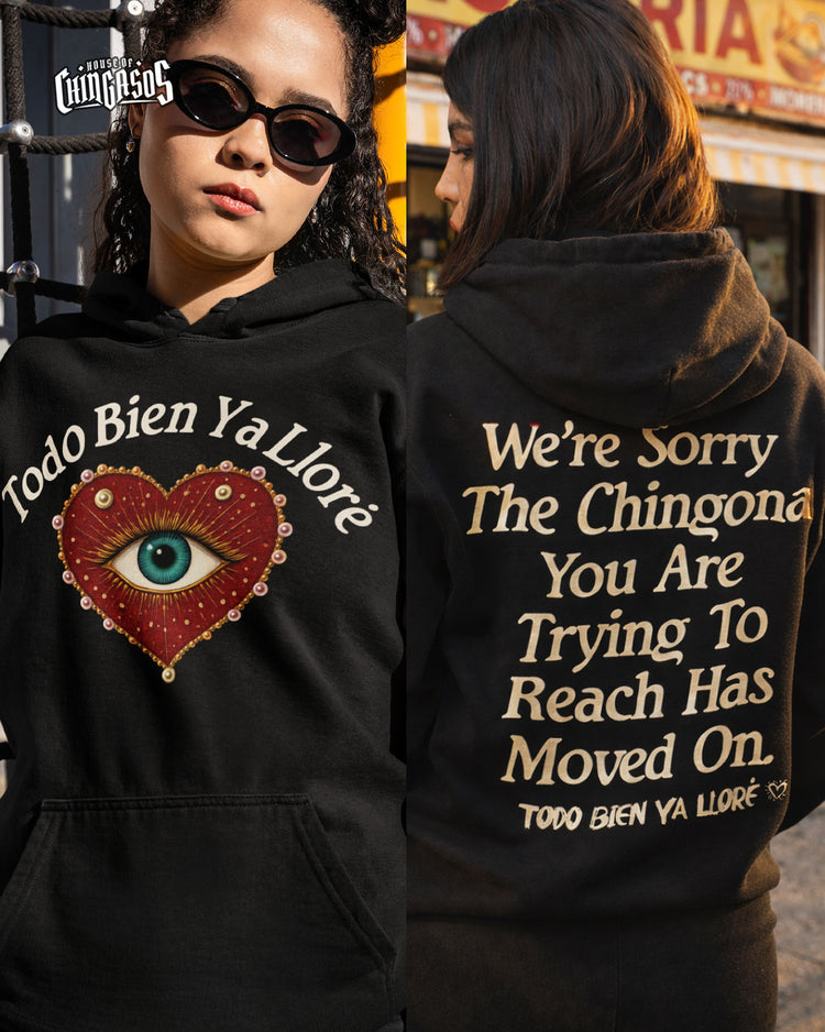 Chingona Moving On Hoodie
