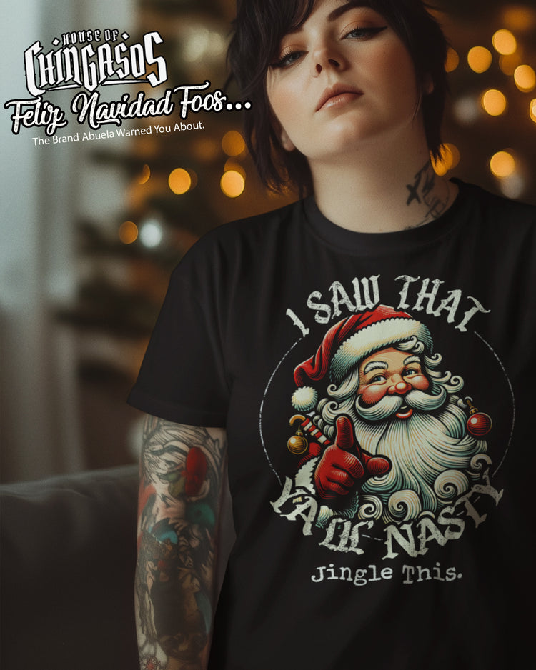 Santa Clause Jingle This Navidad T-Shirt