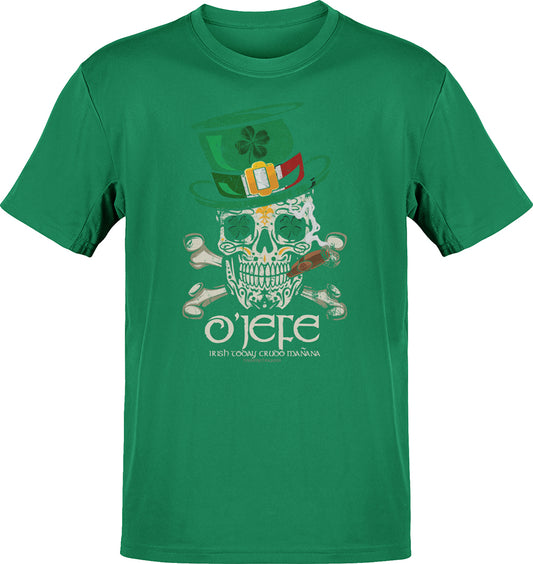 Premium Irish I Were Mexican Sugar Skull T-Shirt