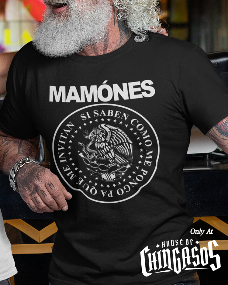 Mamones Rock Chingon Greaser T-Shirt