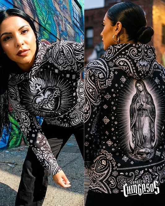 Art De La Calle Bandana Hoodie