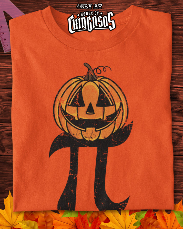 Premium Pumpkin " Pi " Math Geek Halloween T-shirt