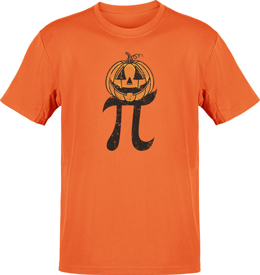 Premium Pumpkin " Pi " Math Geek Halloween T-shirt