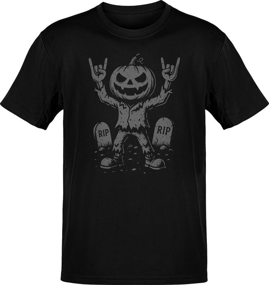 El Rocker Pumpkin King Old School T-Shirt