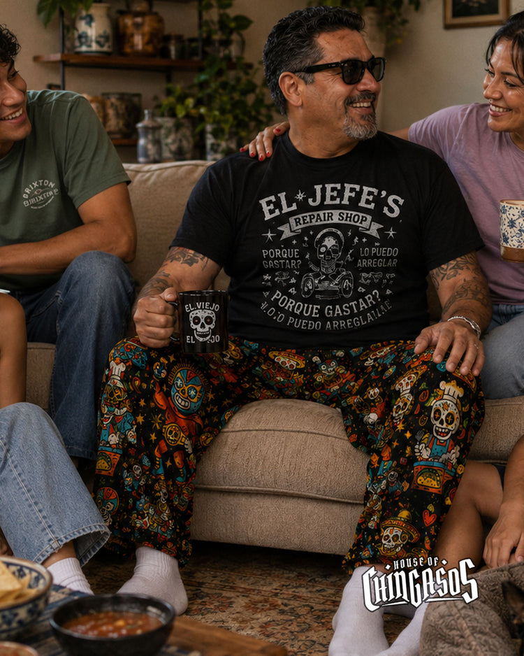 El Chido! Mexican Folk Art Wide-leg Pants