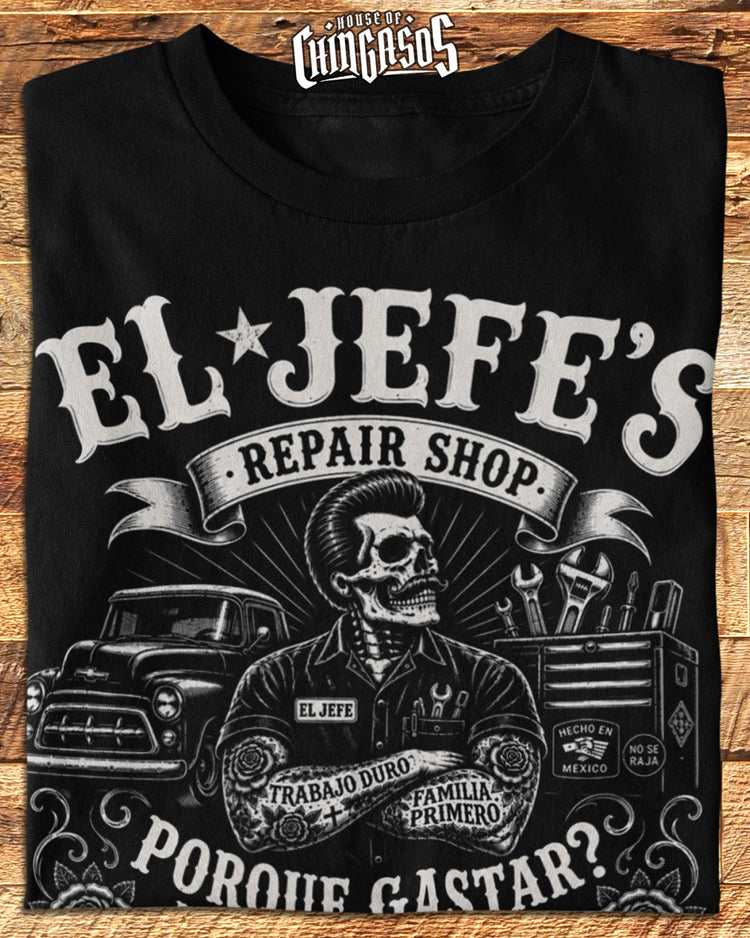 El Jefe's Repairs OG T-Shirt