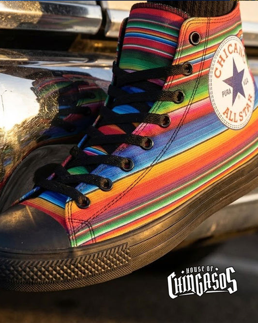 OG Chicano All Star Serapes ( Black or White Sole )