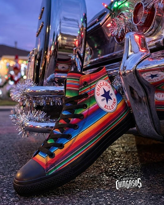 OG Chicano All Star Serapes ( Black or White Sole )
