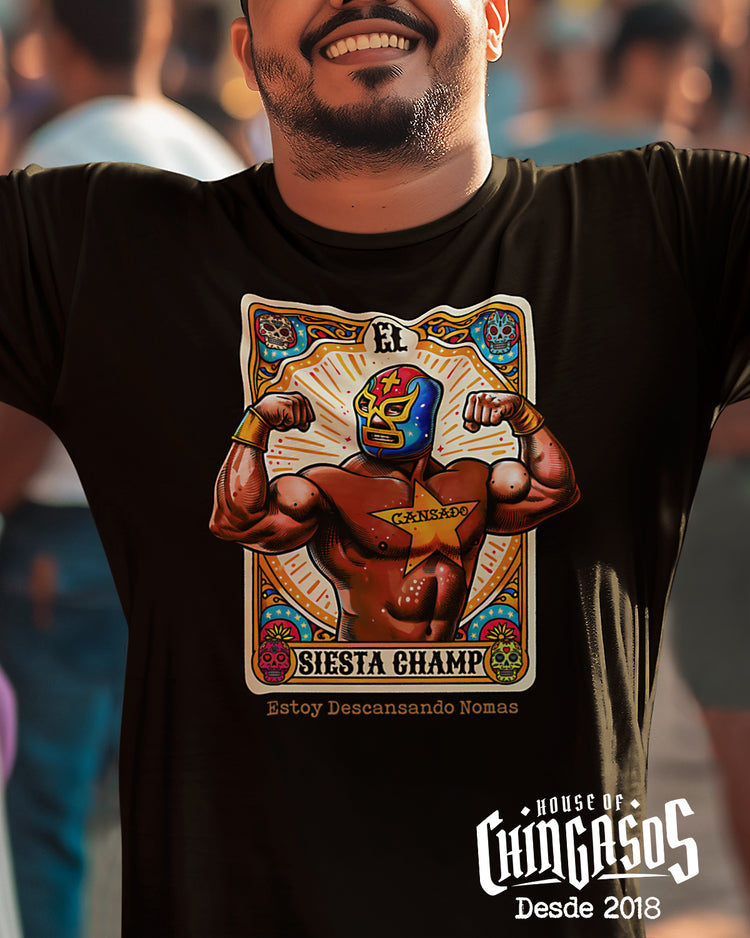 Premium El Siesta Champ Padre OG T-shirt