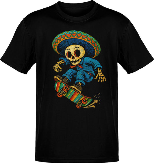 El Chido Calavera Skater T-Shirt
