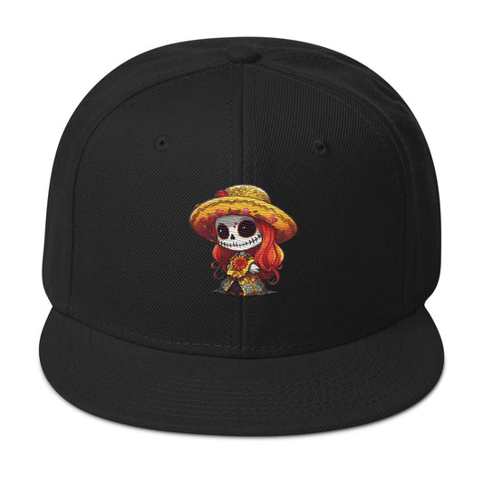 CuteDiaDeLosMuertosSnapback Hat