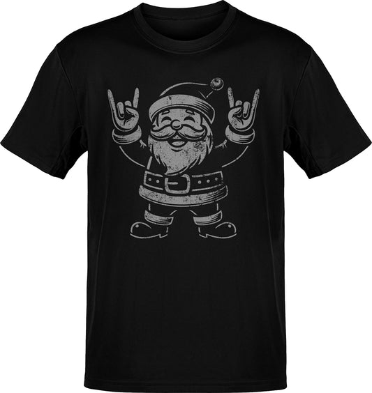 El Rocker Santa Clause Old School T-Shirt