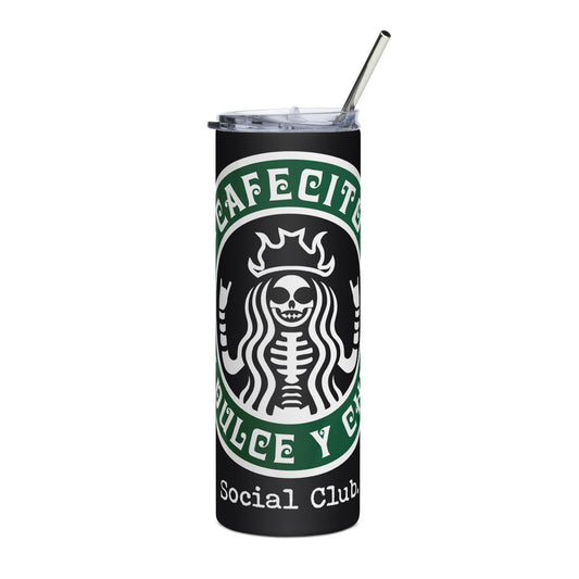 Cafecito Y Pan Dulce Stainless Steel Tumbler