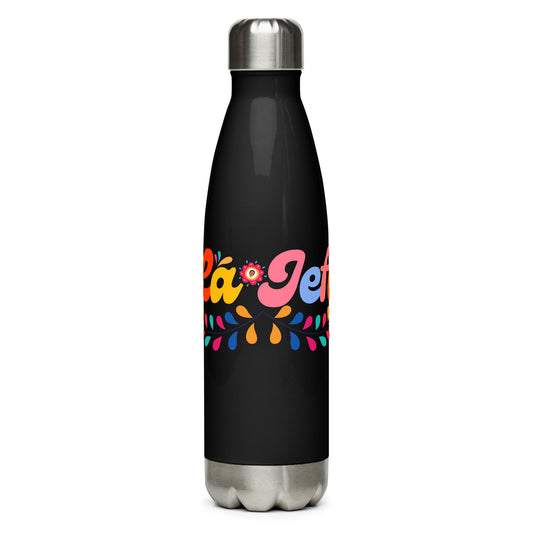 La Jefa Stainless steel water bottle
