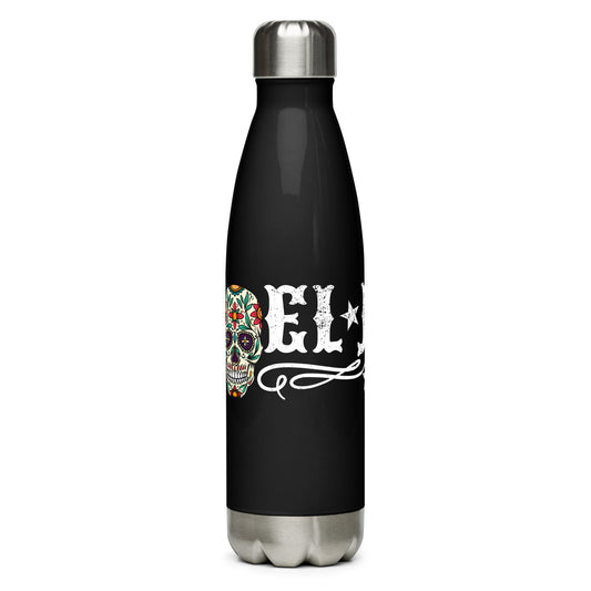 El Jefe Sugar Skull Stainless Steel Water Bottle